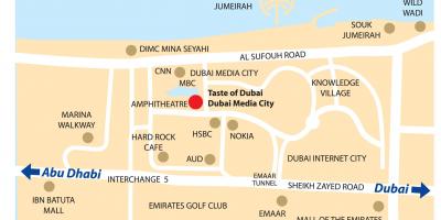 Dubai media city karta