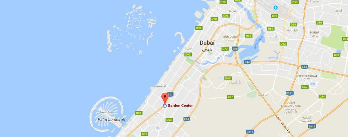 Dubai garden center karta