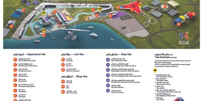 Yas island karta