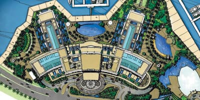 Karta över Palazzo Versace Dubai